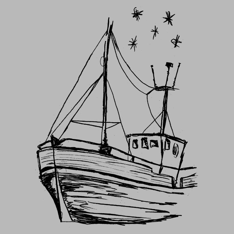 Drawing ship