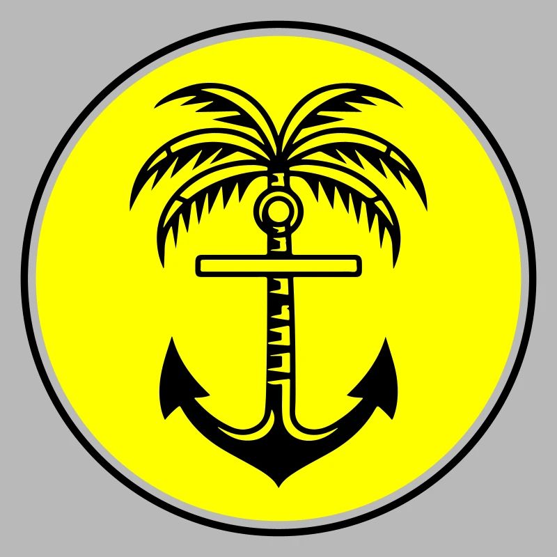 Icône d’ancre de palmier