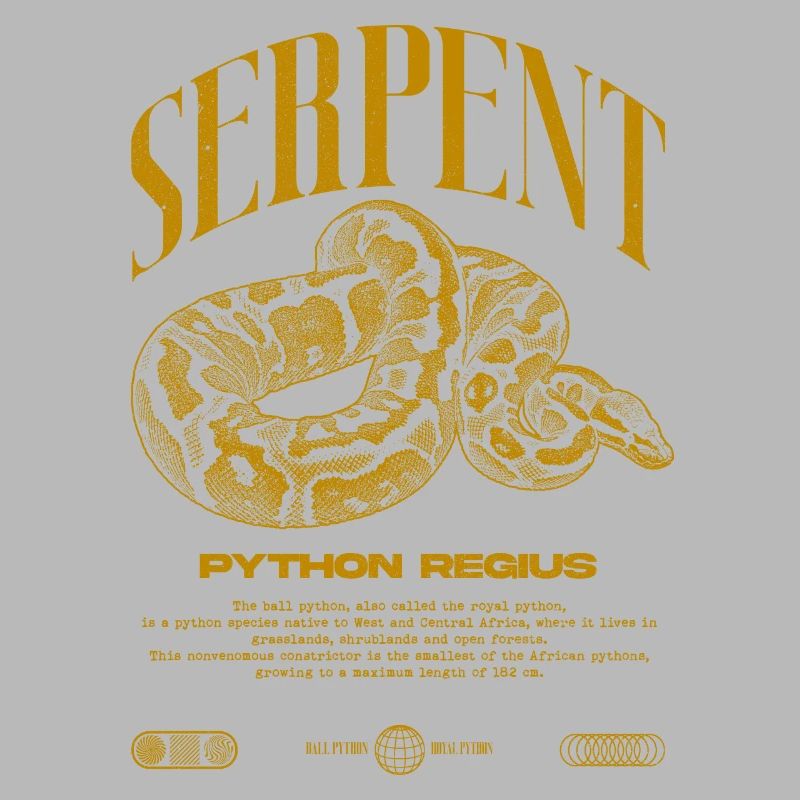 Ball Python Modern Reptile Keeper Streetwear