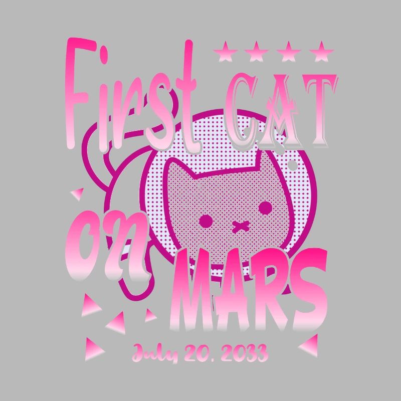 First Cat on Mars