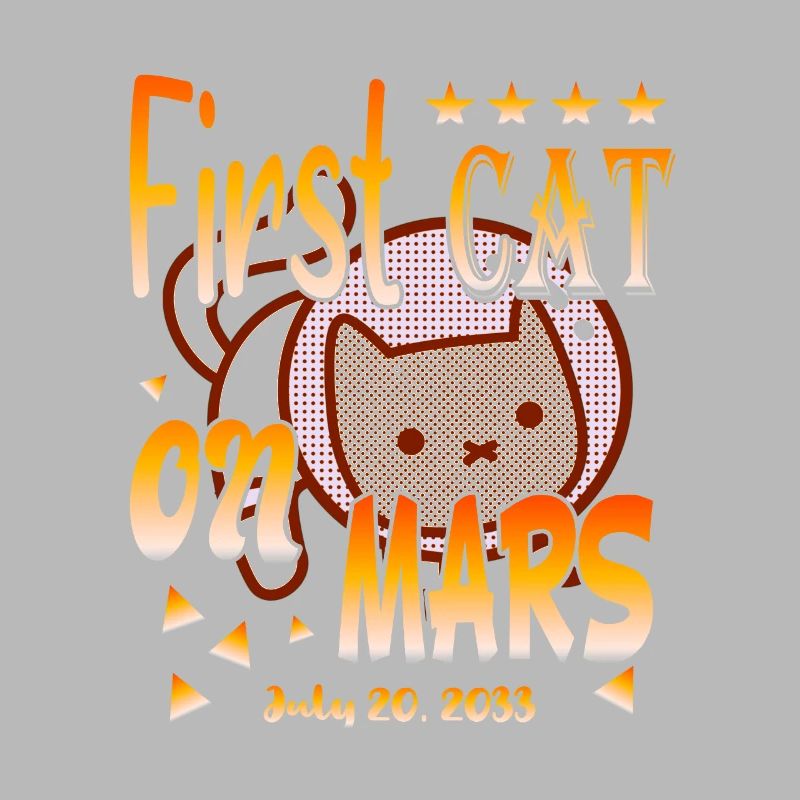 First Cat on Mars