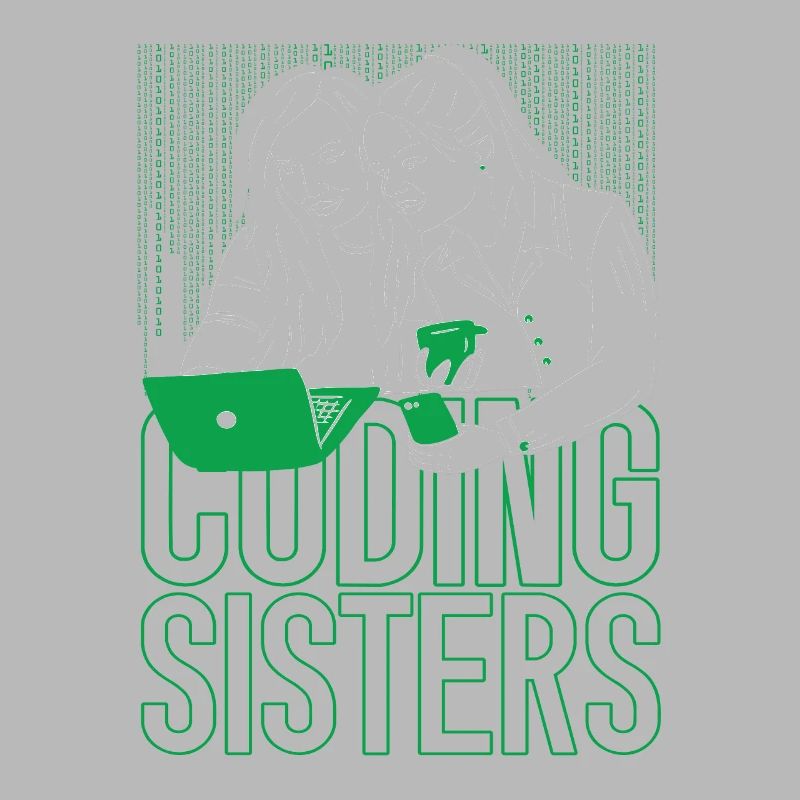 Developer Coder Programmer Sisters