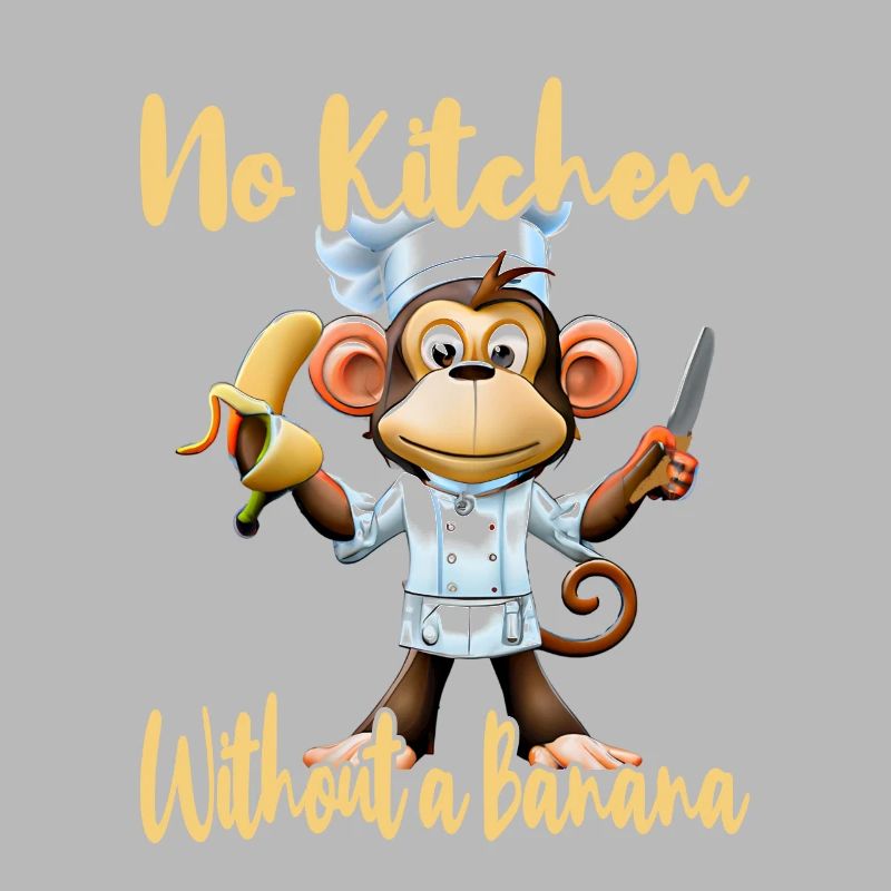Kitchen Monkey Banana Vibes