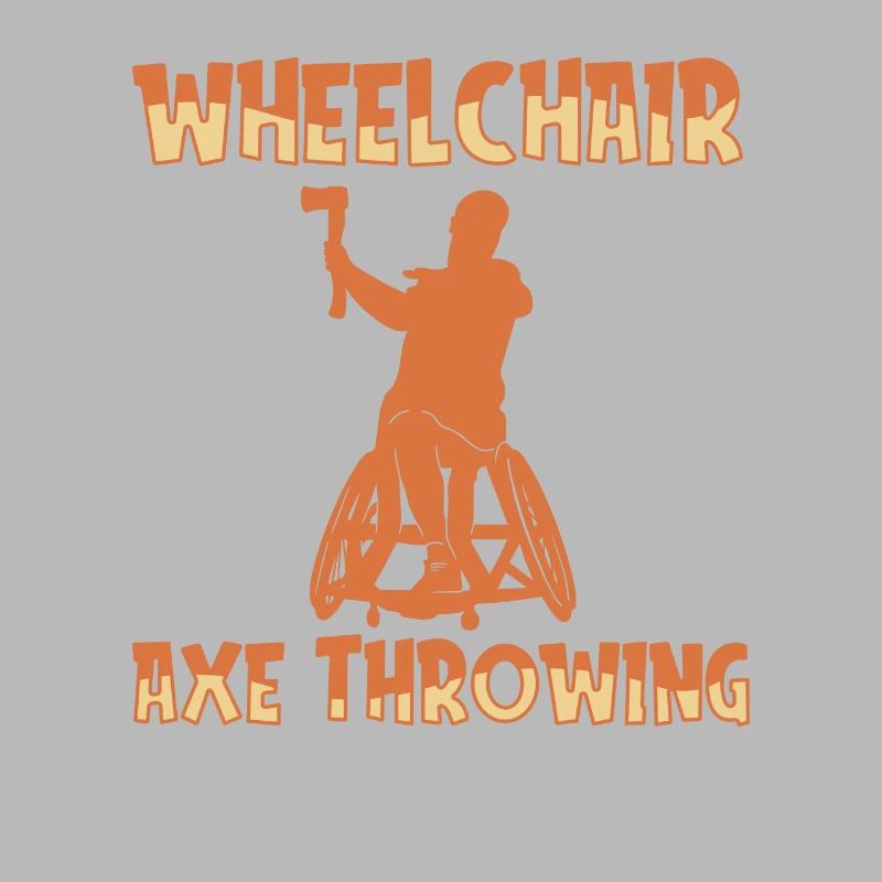 Axe Throwing Axe Thrower Wheelchair