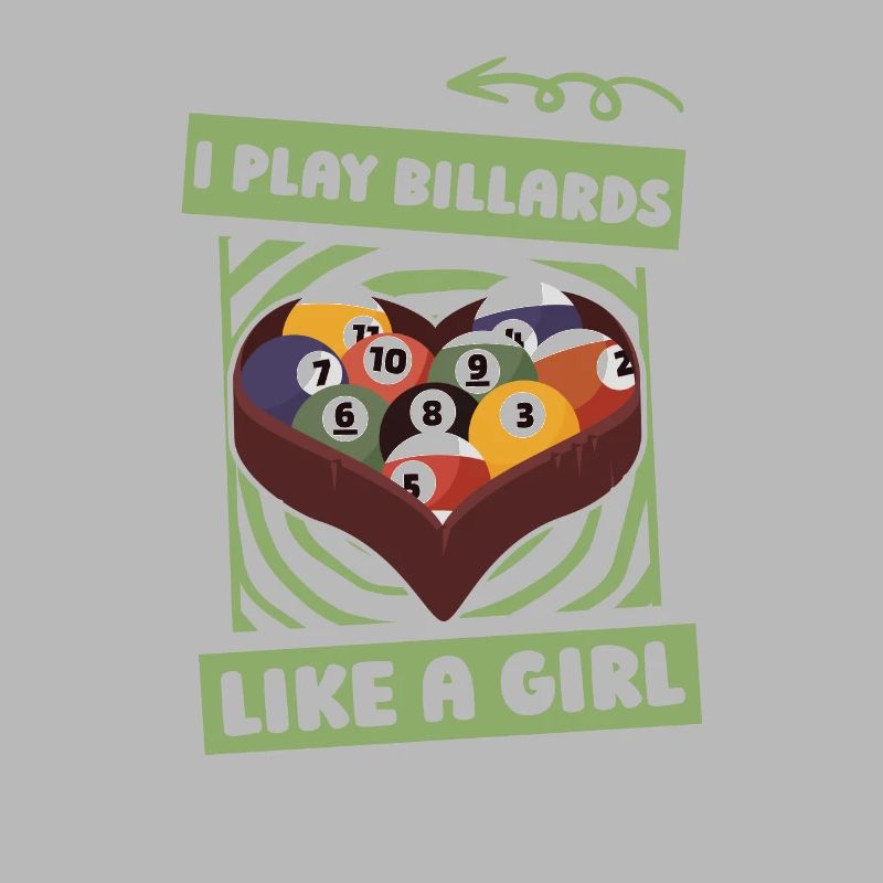 Billard Mädchen