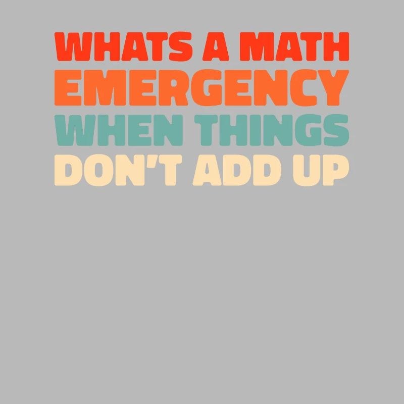 Mathe Mathematik Math Jeu de mots amusant