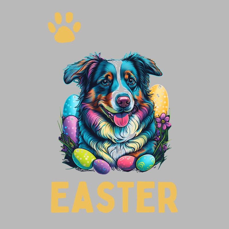 Australian Shepherd Easter Egg Hunter Gift Costume