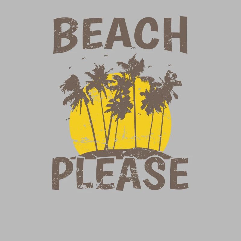 Plage S’il vous plaît Arbre Palmier Plage de vacances