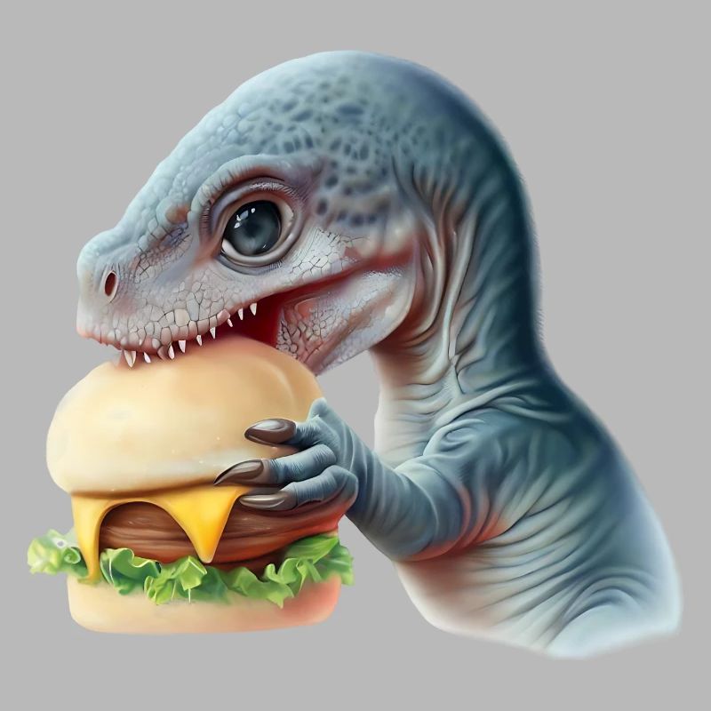 Cheeseburger Dinosauerier