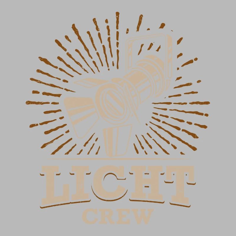 LIGHT CREW Retro light lighting technician gift
