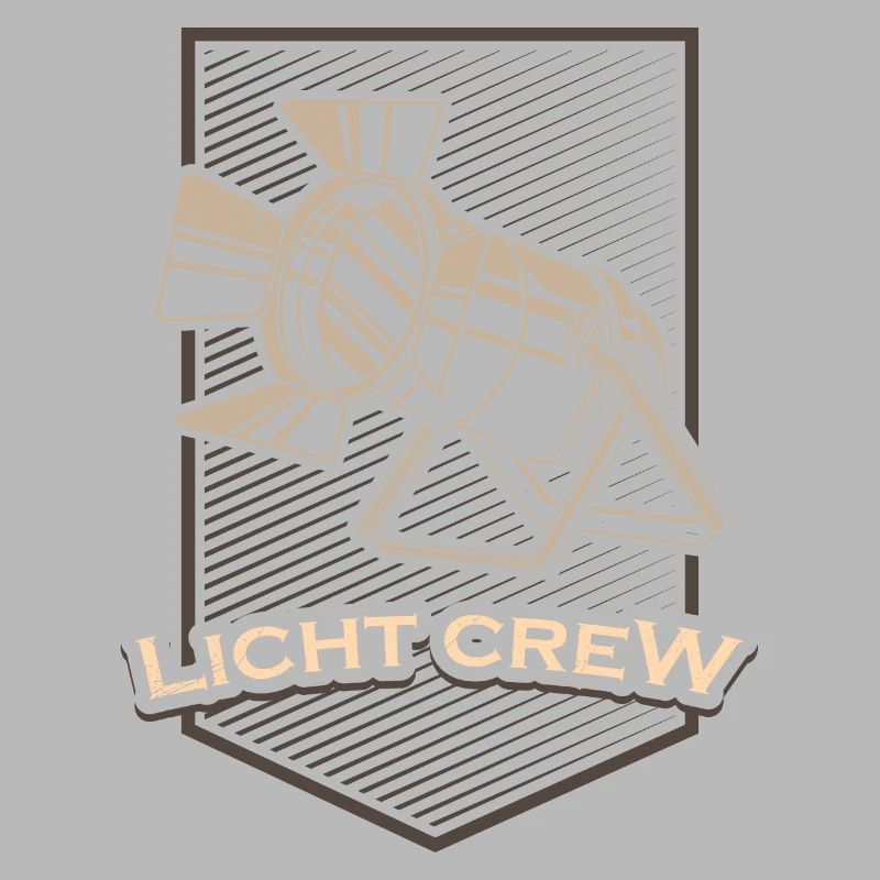 LIGHT CREW Retro light lighting technician gift