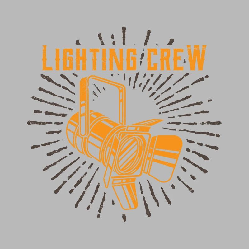 LIGHTING CREW Licht Retro Lichttechniker Geschenk
