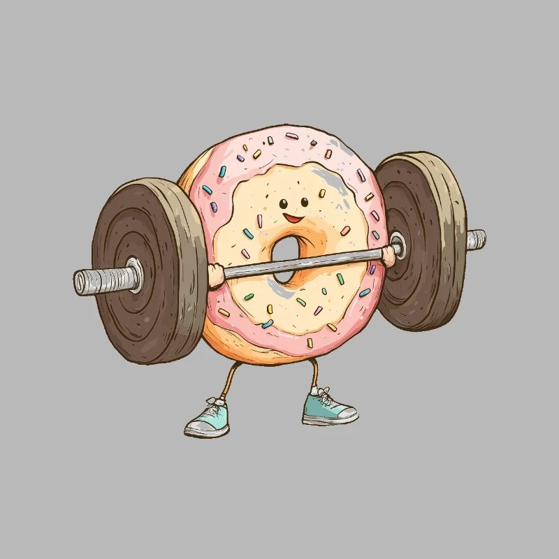 Beignet de bodybuilder
