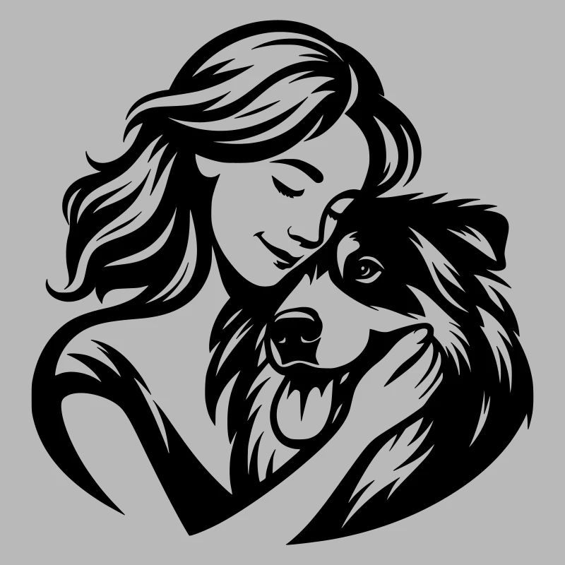 Aussie Mom - conception vectorielle dogmom