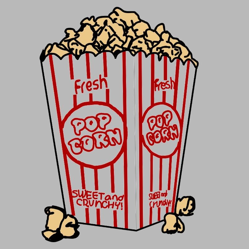 Popcorn cup
