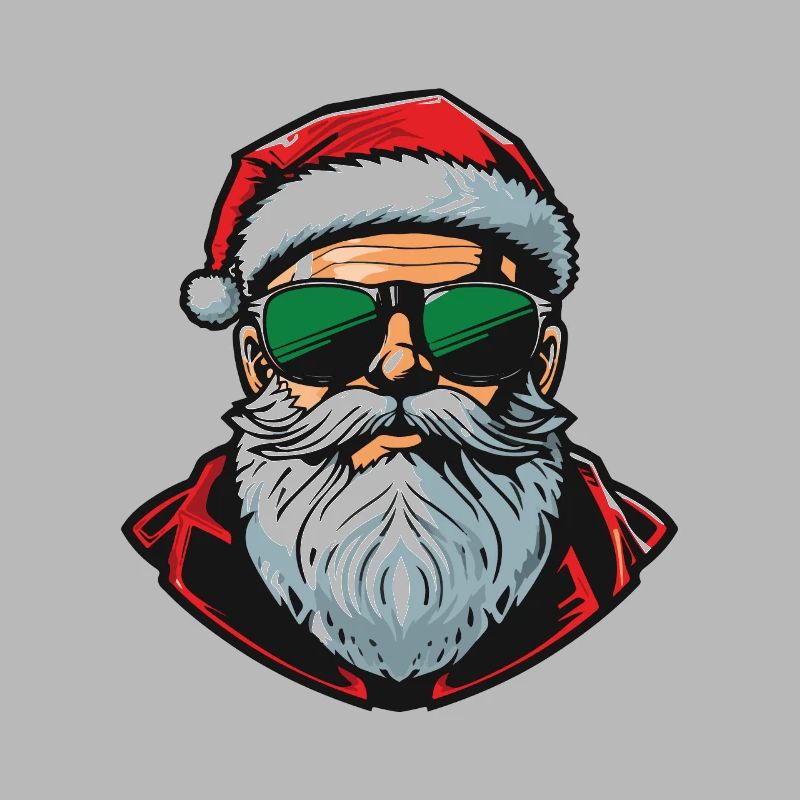 Weihnachtsmann Cool Santa
