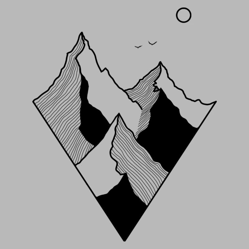 Mountains lines
