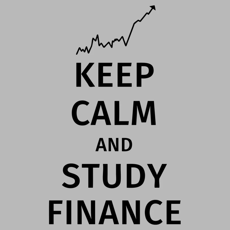 keep calm and study finance