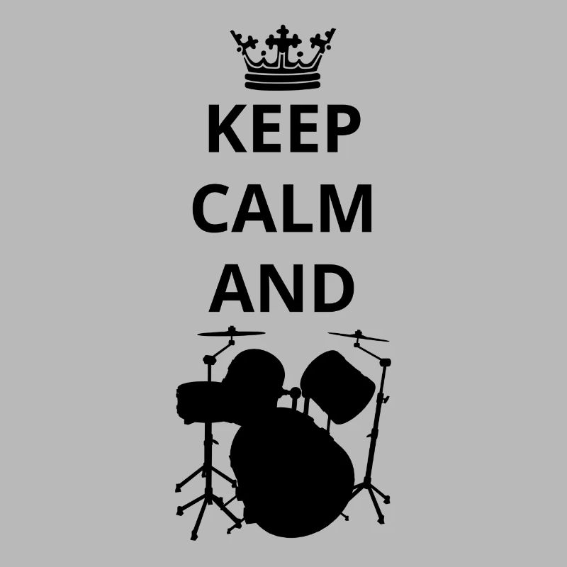 gift keep calm and DRUMMER DRUMS drums p