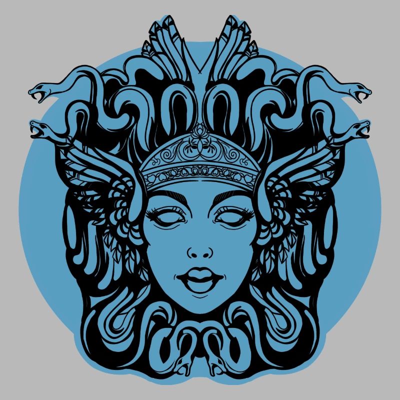 fond de méduse bleue