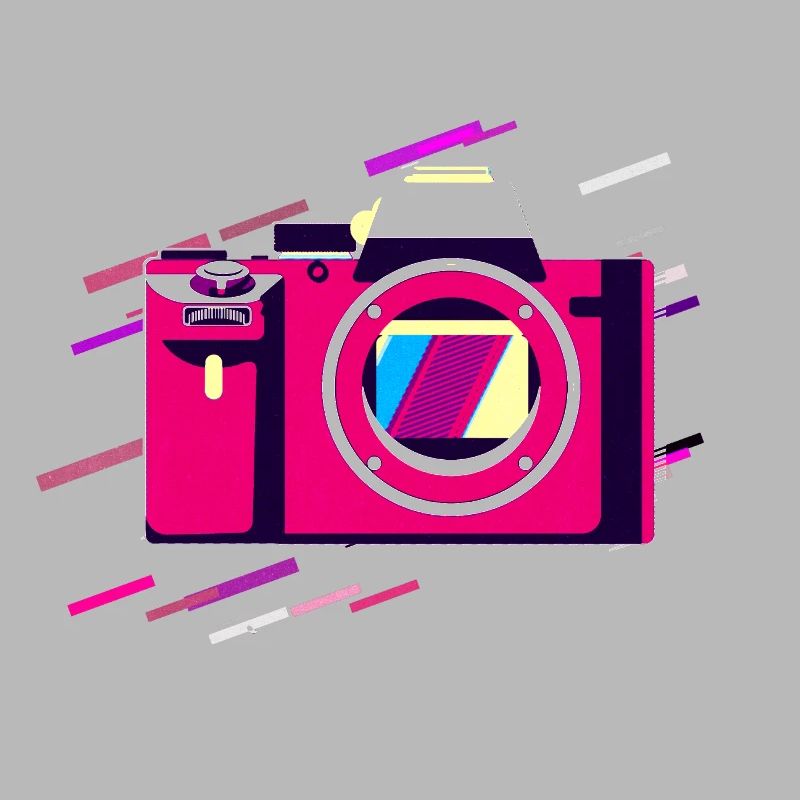Background Body 80s Retro Violet