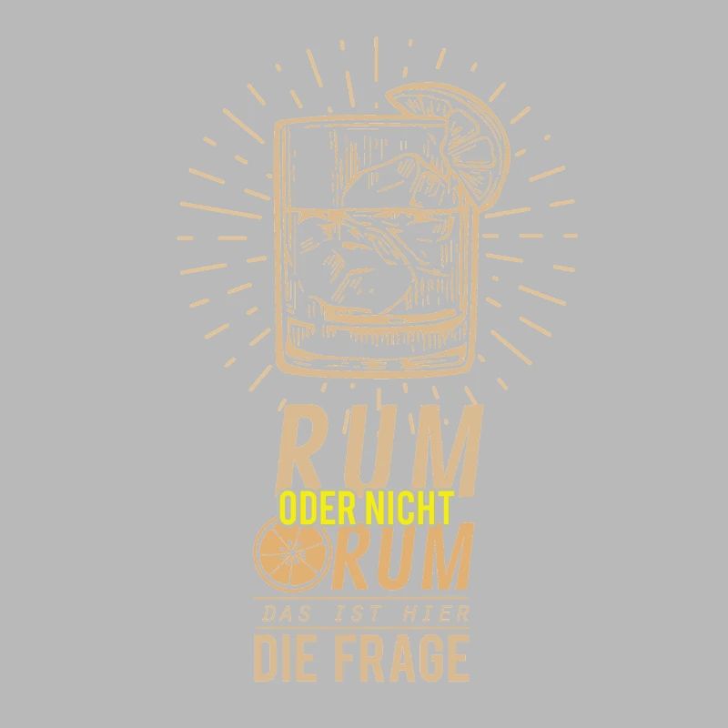 Rum, oder nicht Rum, Geschenk Geschenkidee