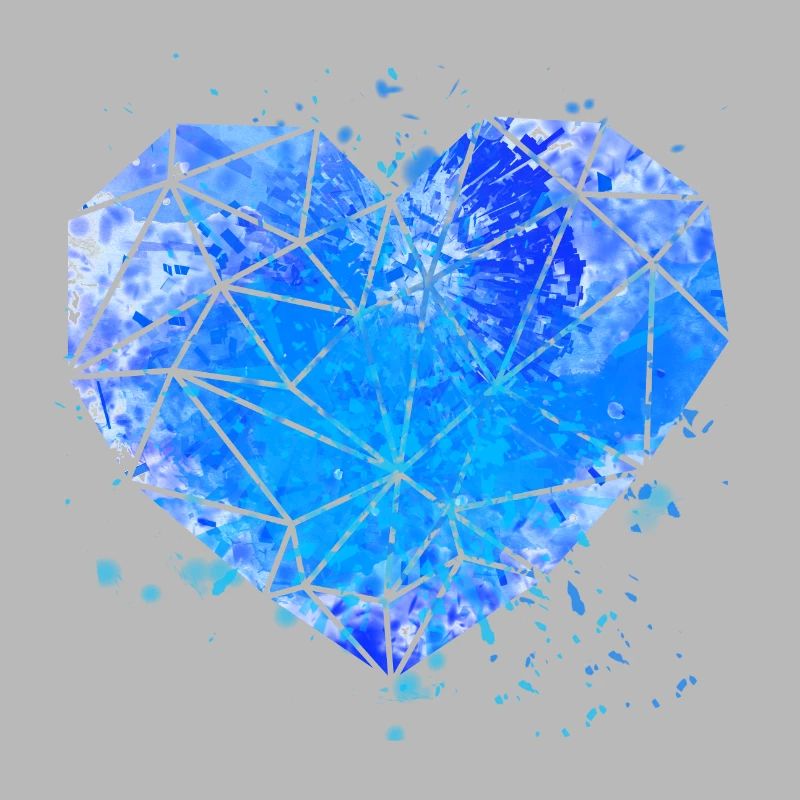Heart Explosion (blue)