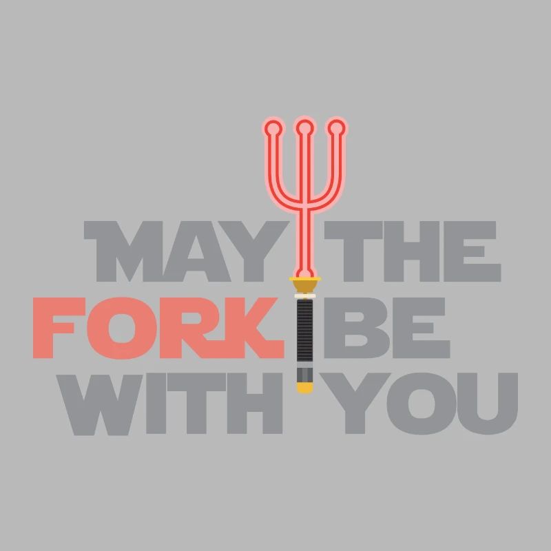 Developer May the Fork Be With You Geschenkidee