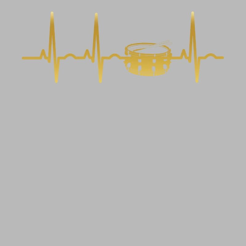 evolution ekg heartbeat drums drum drum