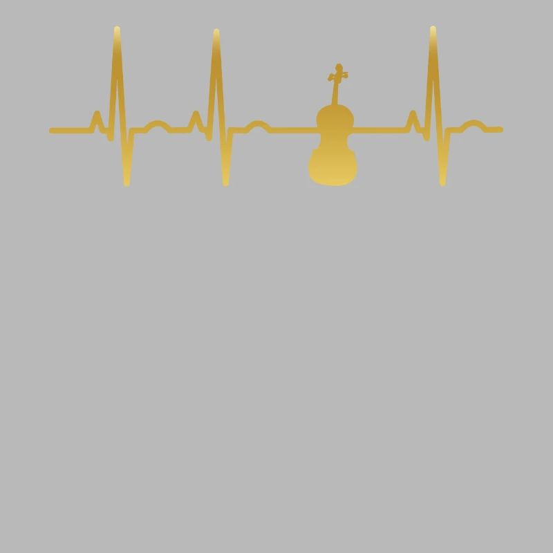 évolution du rythme cardiaque EKG violon violon