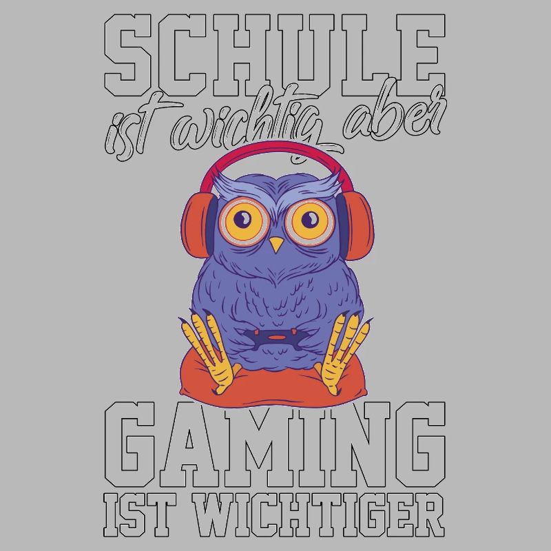 Gaming Eule - Computerspiele Videospiele Schule