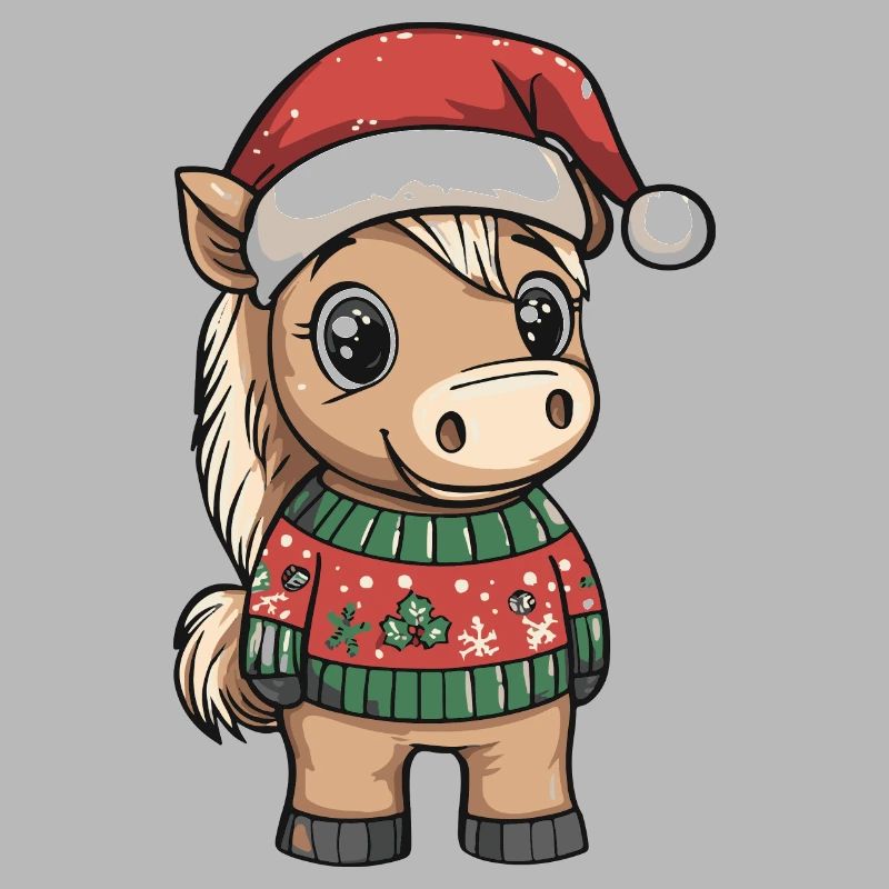 Horse Christmas Comic