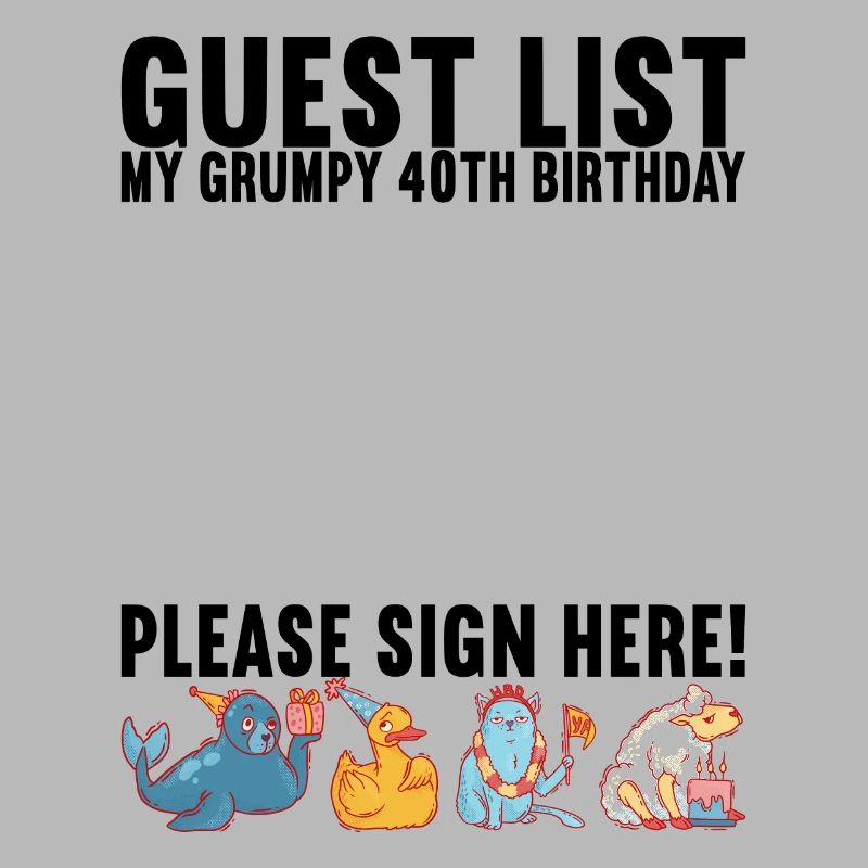 Grumpy Birthday