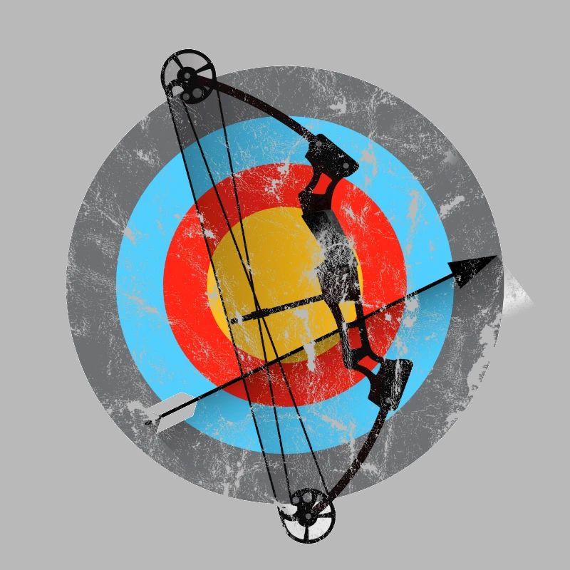 Archery Target Compound Bow Gift