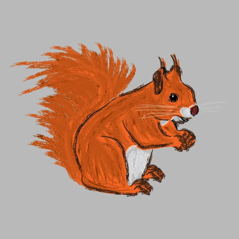Rotes Eichhörnchen / European Red Squirrel VII