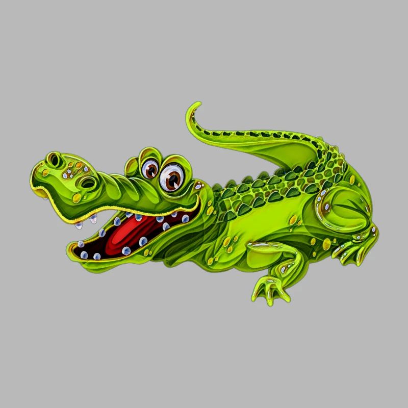 Crocodile drôle