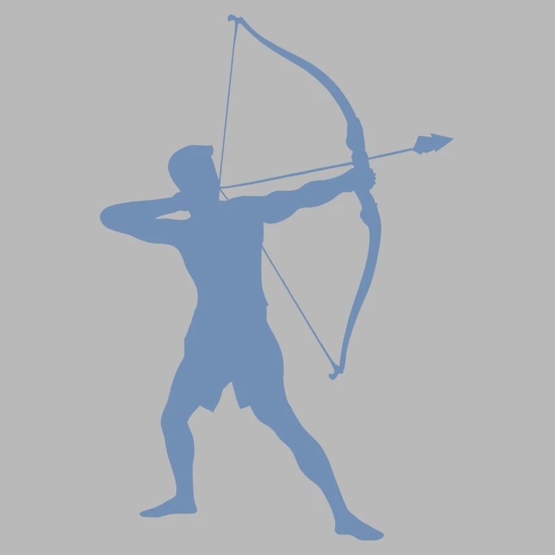 Silhouette d’archer, précise