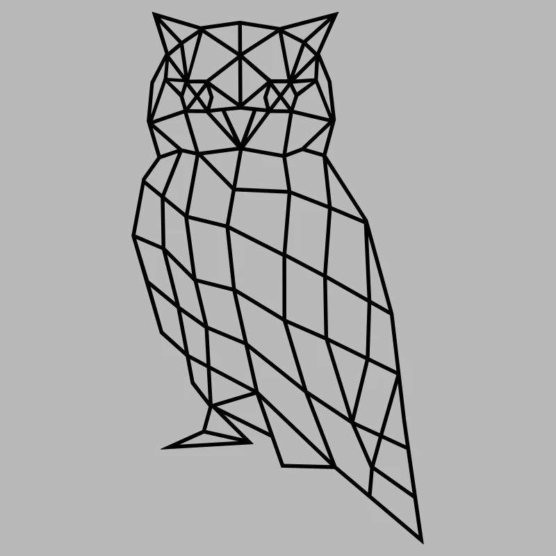 Eule | Vogel | Polygone