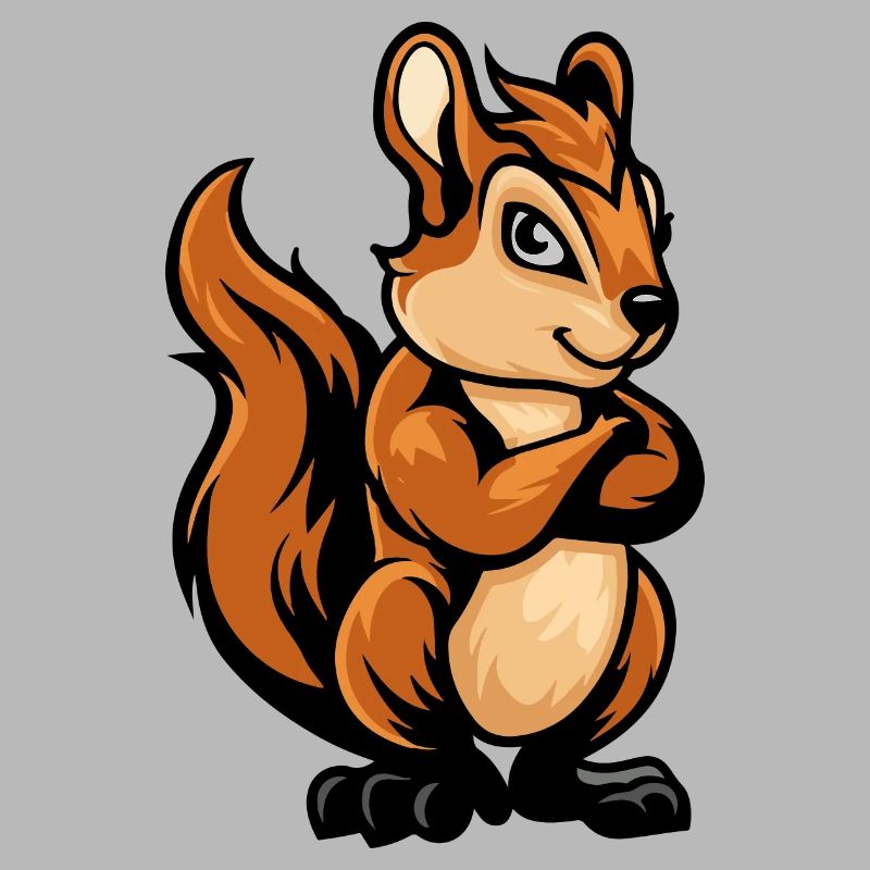 Eichhörnchen Comic