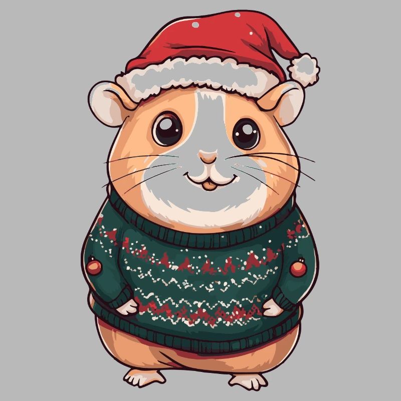 Hamster Weihnachten Comic