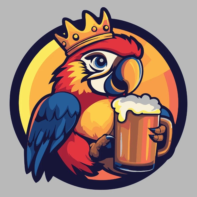 Papagai Bier Comic