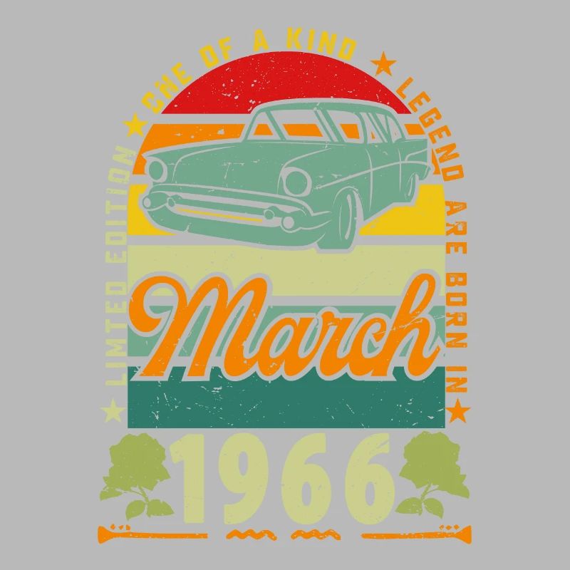 anniversaire mars 1966, Mars 1966, March 1966.