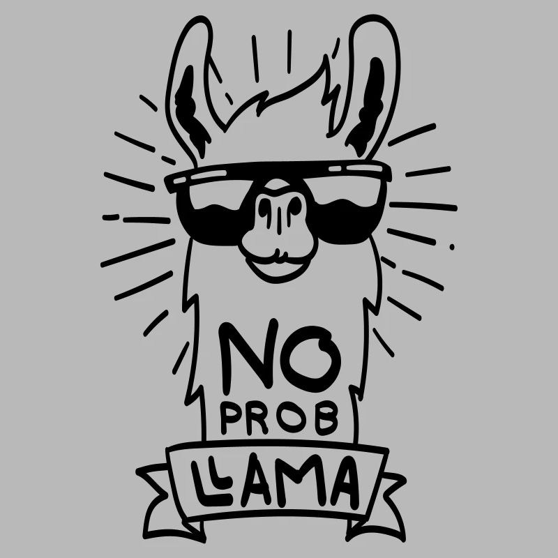 No ProbLlama - cadeau de lama cool
