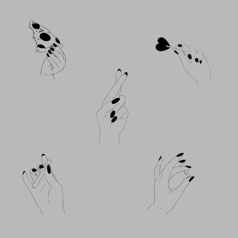 Composition des mains 3