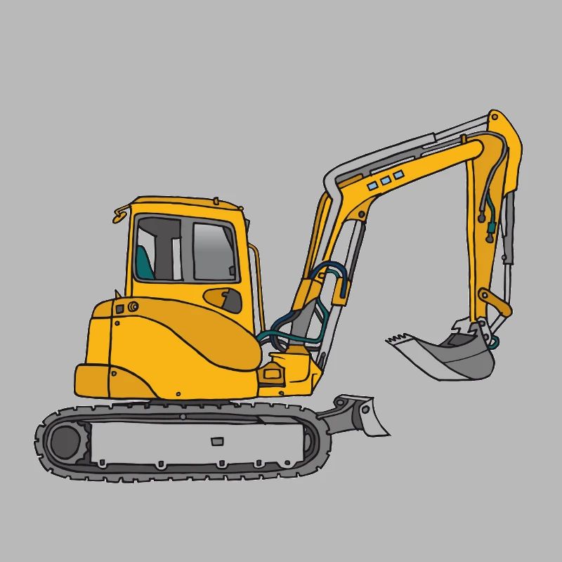 Yellow digger / excavators