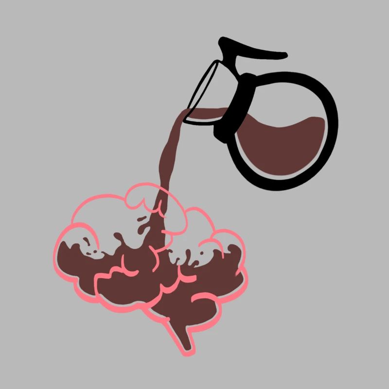 Energized for the day, hot coffee