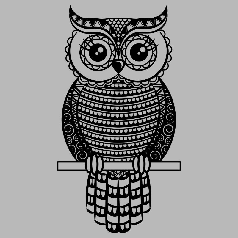 Eule Mandala Eule
