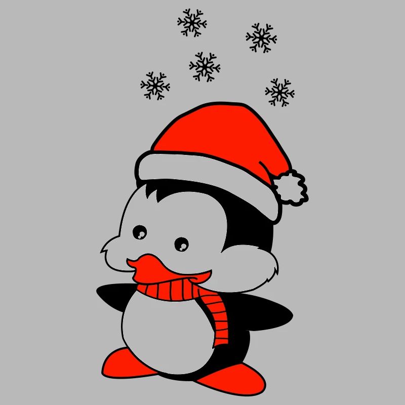 pingouin aime Noël