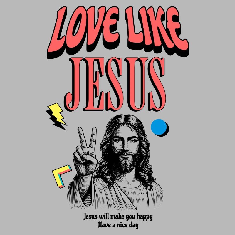Aimer comme Jésus Visage moderne de Jésus