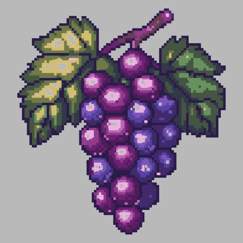 Weintrauben Pixel